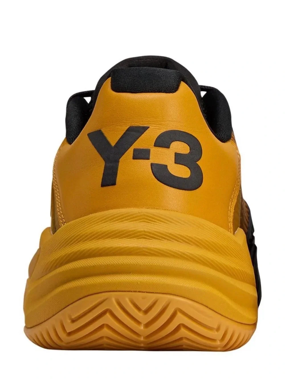 Women's Y-3 Barricade 13 Tennis Shoes Collegiate Gold and Black